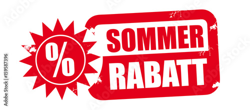 Stempel Sommerrabatt - SSV