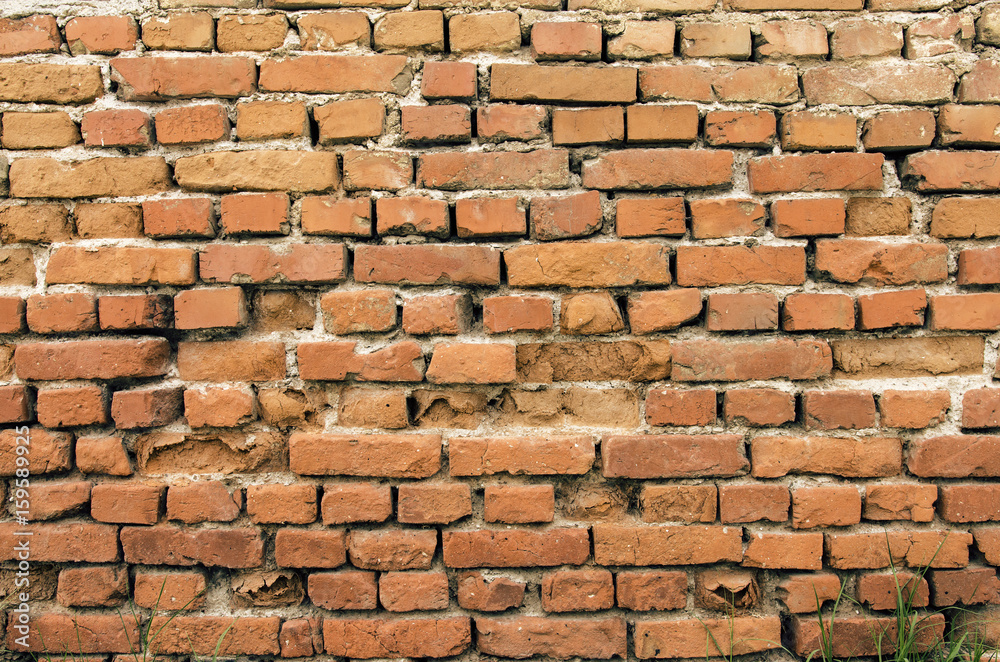 Obraz premium Brick Wall Texture High Contrast