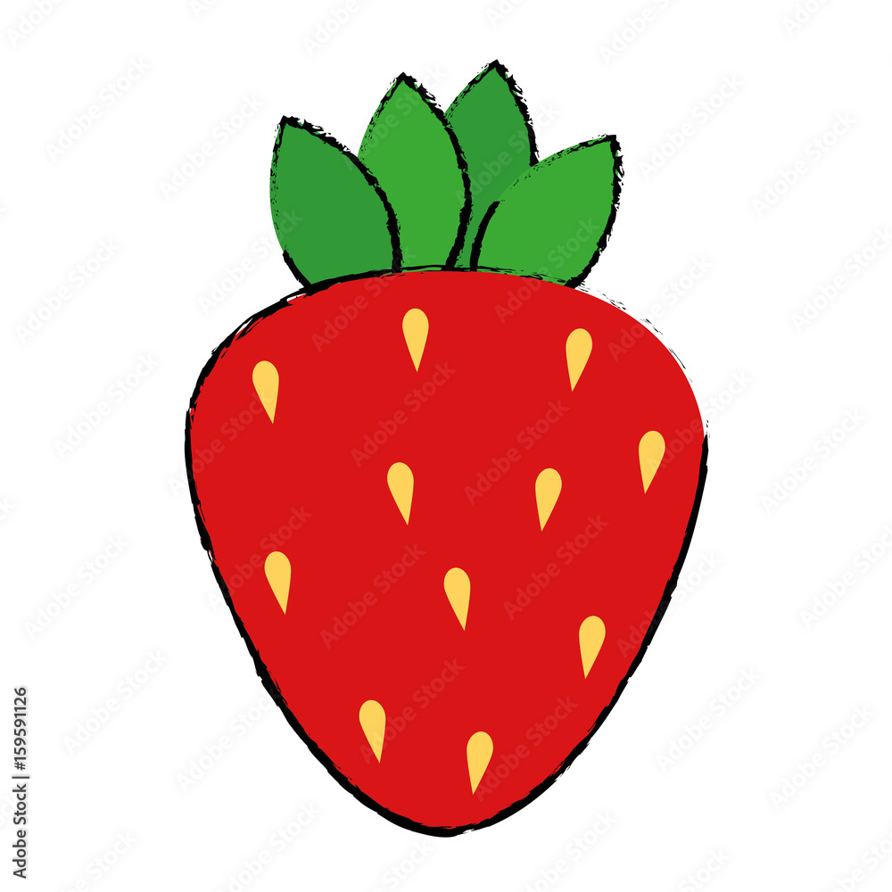strawberry fresh fruit icon vector illustration graphic design strawberry fresh fruit icon vector illustration graphic design