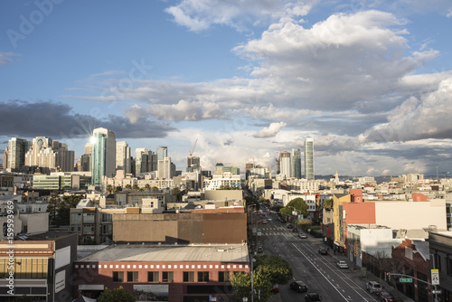 Cityscape of SoMA, San Francisco, California