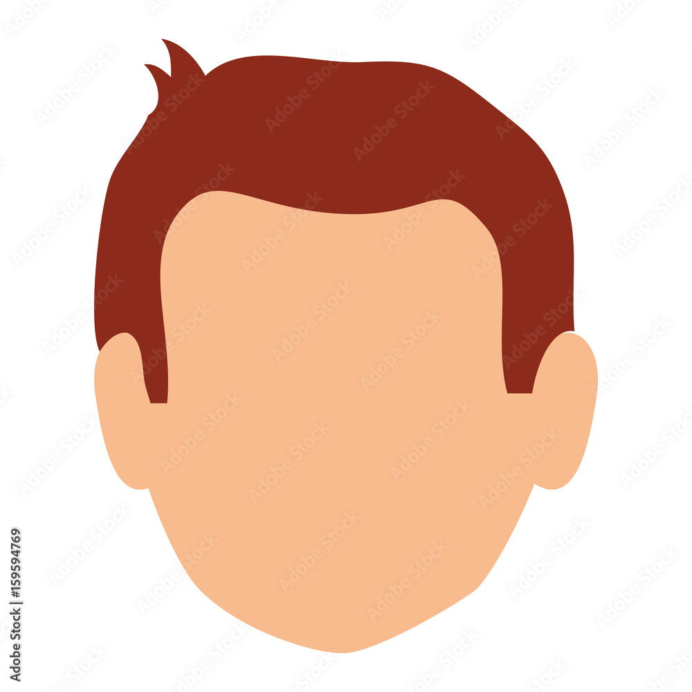 young man head avatar character vector illustration design young man head avatar character vector illustration design