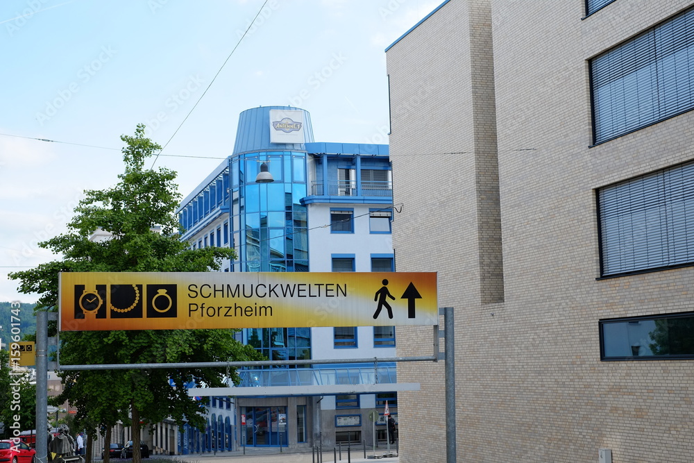 Fototapeta premium German city Pforzheim
