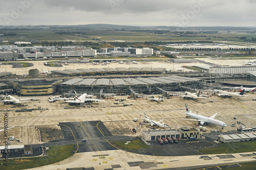 Charles de Gaulle airport, Paris, France photo