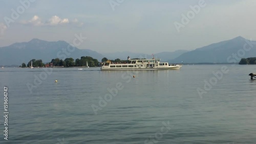 Chiemsee,Schiffahrt,Fraueninsel