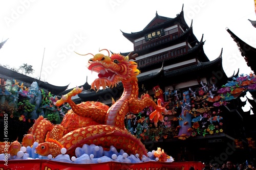 Shanghai Chinesisches Neujahr