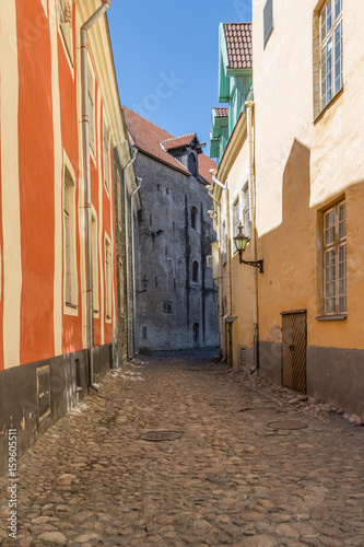 Old Street In Tallinn City © volis61