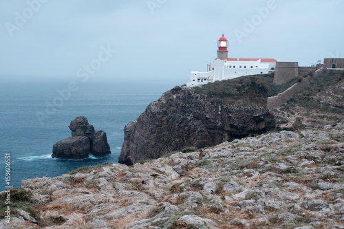 Cape St. Vincent Lighthouse in Portugal
