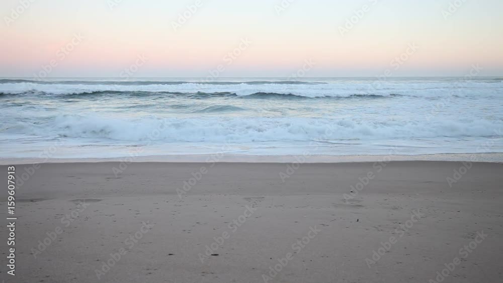 Atlantic ocean stormy sunrise seascape Atlantic ocean stormy sunrise seascape