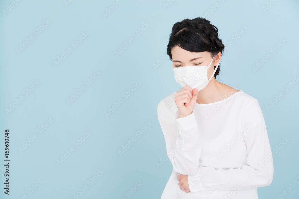 病気の女性 病気の女性