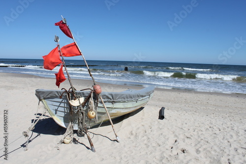 Fischerboot Kölpinsee