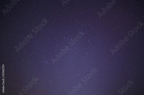 starry night sky with Ursa Major and Ursa Minor constellations