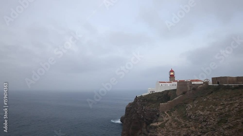 Cape St. Vincent Lighthouse in Portugal