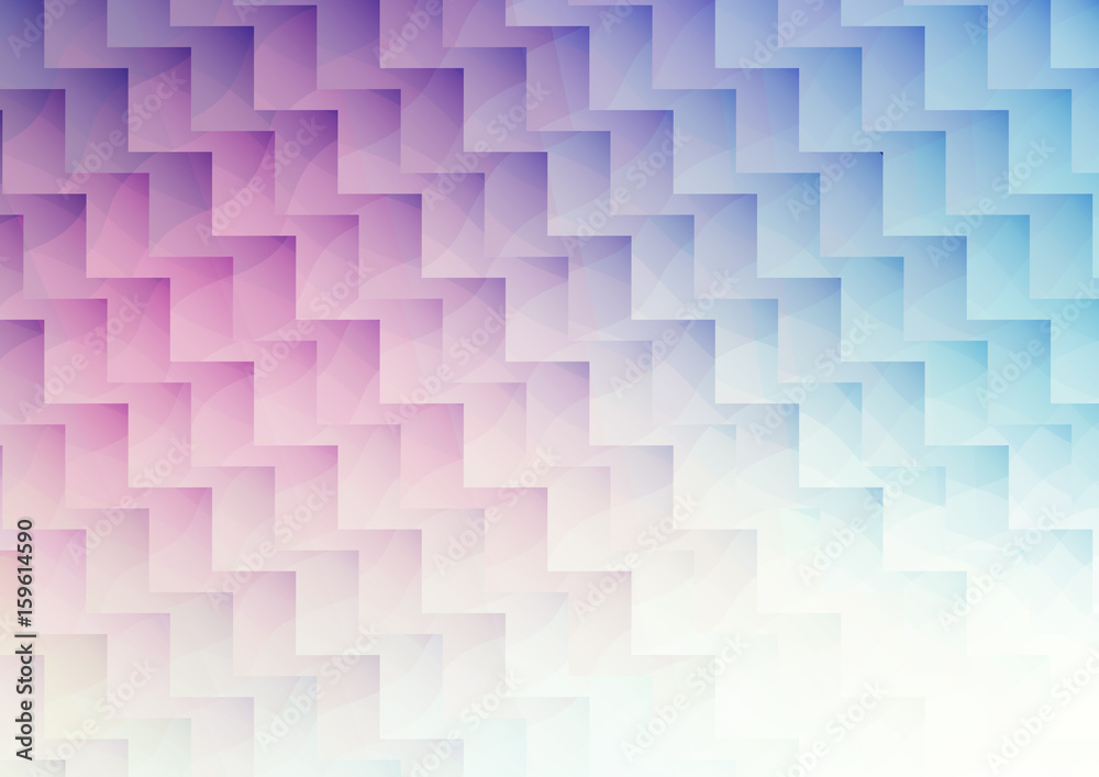 Abstract Geometric Background with Soft Color Tones. Modern Vector Illustration.