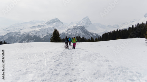 Schneeschuh Wanderung © Andreas Rickli