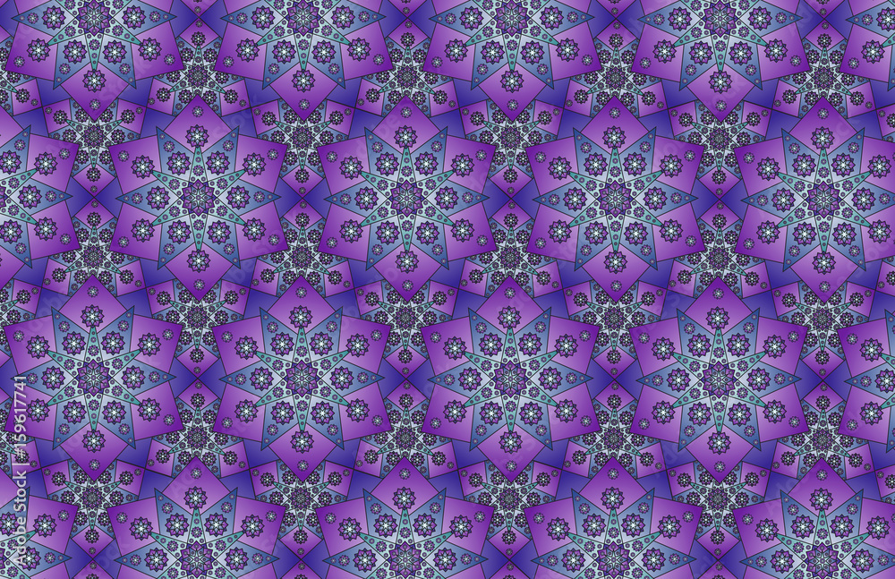 6 Point Star Tile Pattern 6 Point Star Tile Pattern