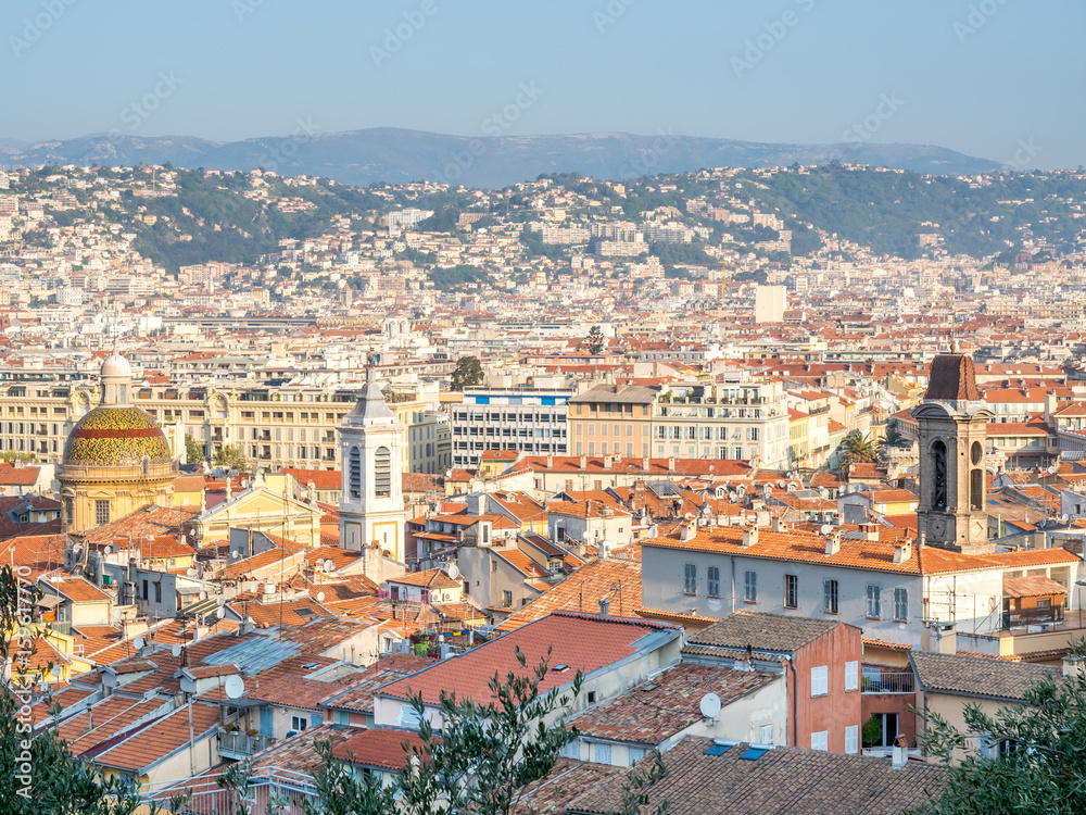 Cityscape of Nice, France