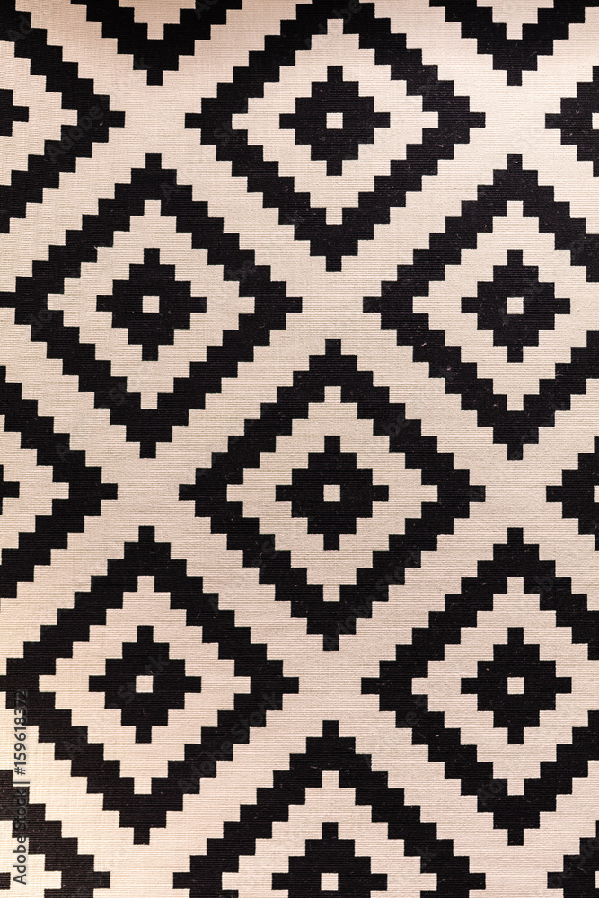 BANGKOK, THAILAND - APRIL 17, 2016: IKEA floor rug pattern. BANGKOK, THAILAND - APRIL 17, 2016: IKEA floor rug pattern.
