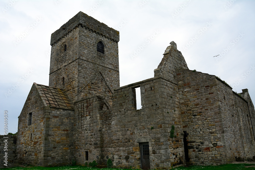 Abbey ruins, Inchcolm Island, Scotland