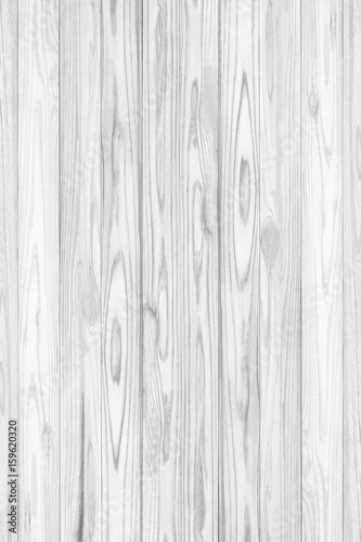 White wooden wall background or texture