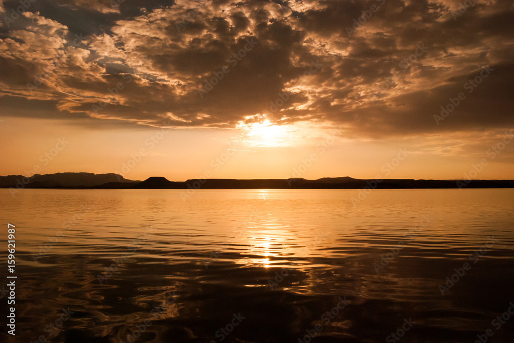 Fototapeta premium Elephant Butte Lake, Southern New Mexico