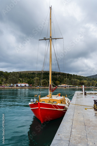 Boat at Galaxidi, Greece