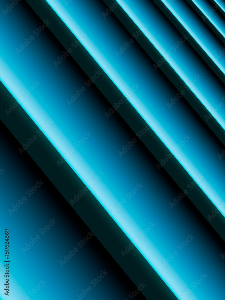 Obraz premium Vector abstract background with blue and black line