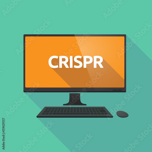 Long shadow computer with  the clustered regularly interspaced short palindromic repeats acromym CRISPR