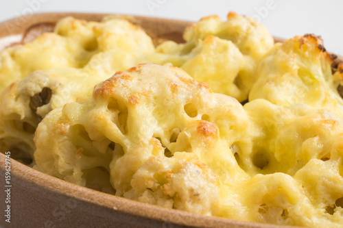 Cauliflower Gratin with cheese