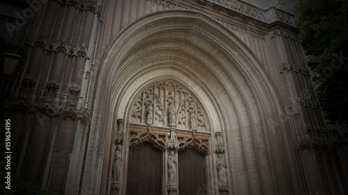 A gate at the Cathedral of Antwerp