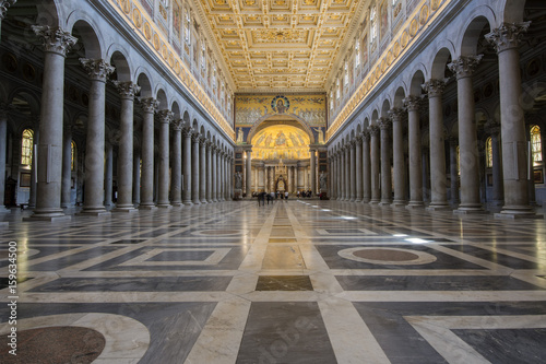Interno della Basilica di San Paolo - Roma