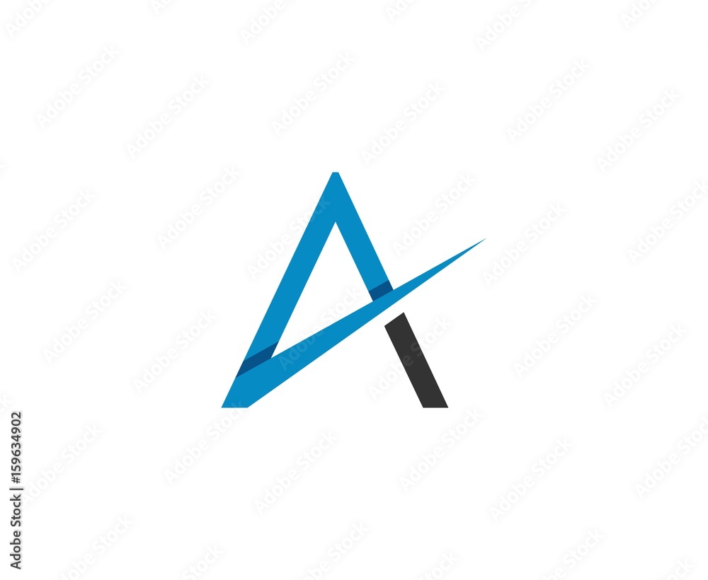 A logo letter A logo letter