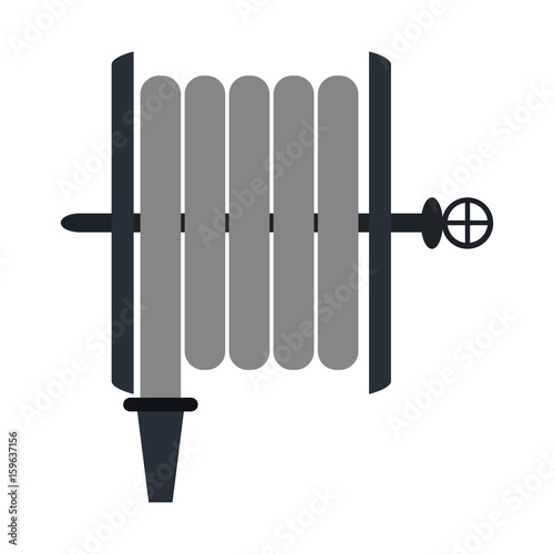 Fire extinguis hose icon vector illustration design graphic