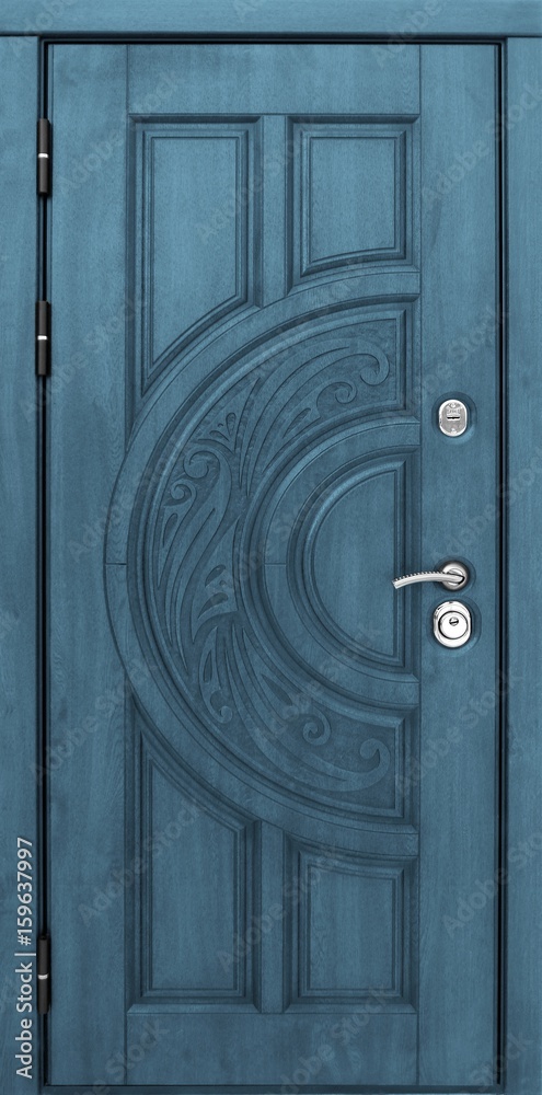 Entrance door (metal door, concept) Entrance door (metal door, concept)