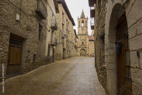 Fototapeta Naklejka Na Ścianę i Meble -  The town of Cantavieja in the province of Teruel