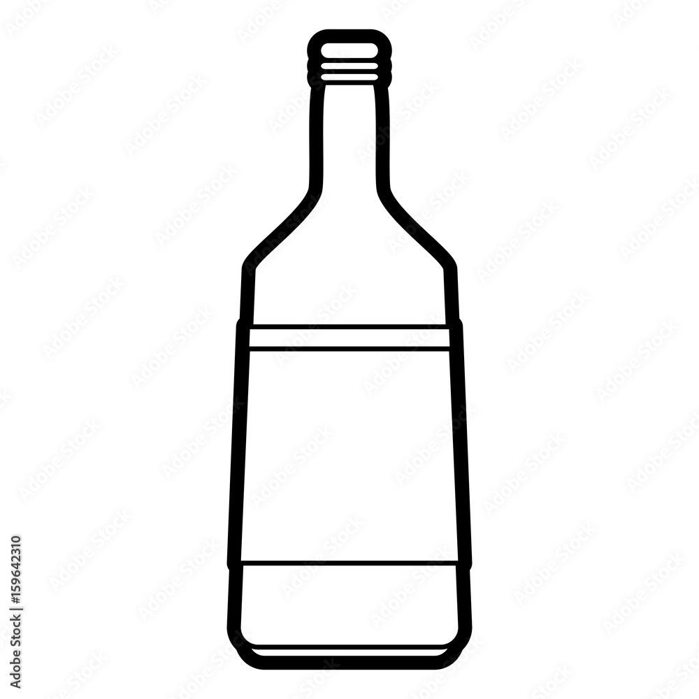Delicious wine drink bottle icon vector illustration design graphic silhouette Delicious wine drink bottle icon vector illustration design graphic silhouette
