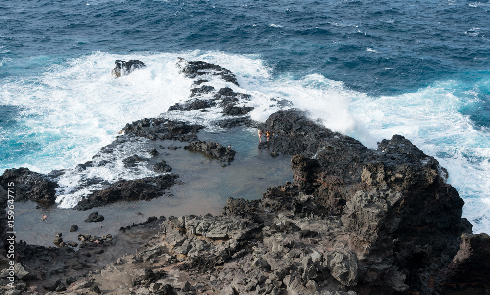 Olivine Pools on north east coastline of Maui Olivine Pools on north east coastline of Maui