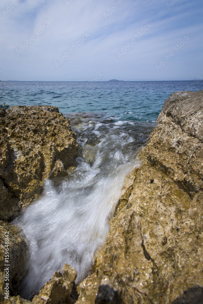 Küstenlandschaft Insel Zirje in Kroatien