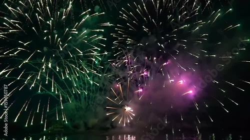 Fireworks in the sky