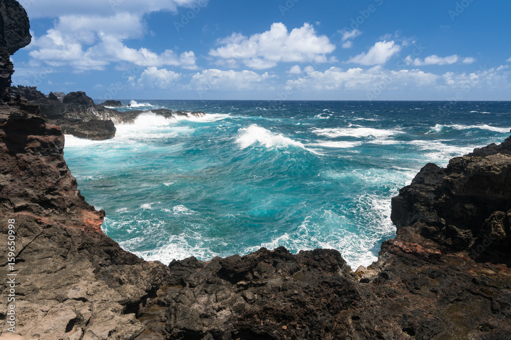 Olivine Pools on north east coastline of Maui