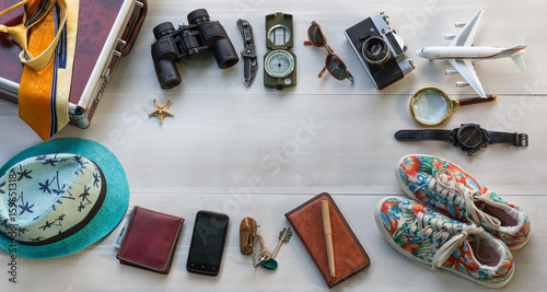 Traveler's set,Things of a tourist,Scout kit