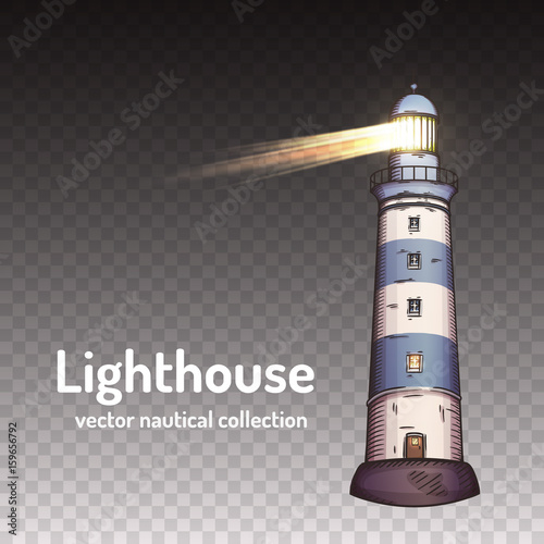 Nautical illustrations set.