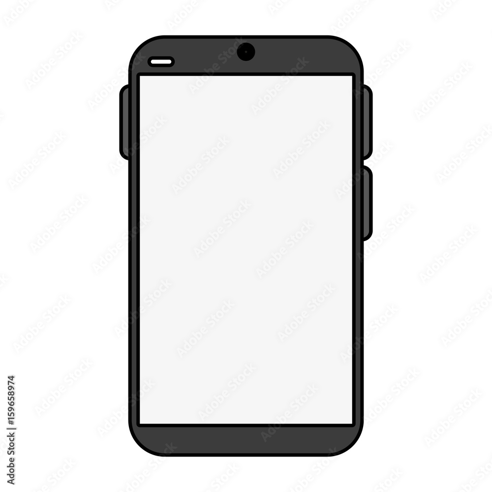 electronic cell phone on icon vector illustration design graphic flat electronic cell phone on icon vector illustration design graphic flat