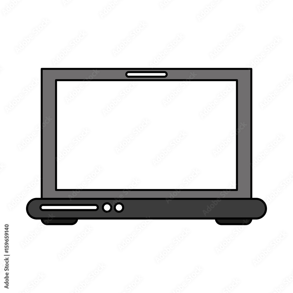 electronic laptop on icon vector illustration design graphic flat electronic laptop on icon vector illustration design graphic flat
