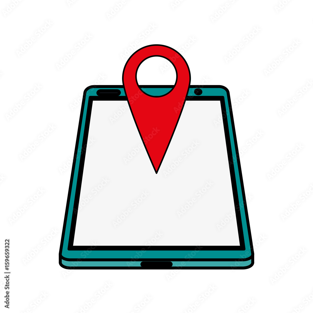 electronic cell phone on icon vector illustration design graphic flat electronic cell phone on icon vector illustration design graphic flat