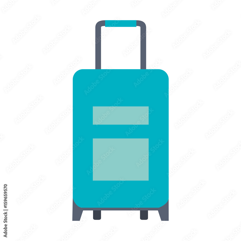 suitcase travel isolated icon vector illustration design suitcase travel isolated icon vector illustration design