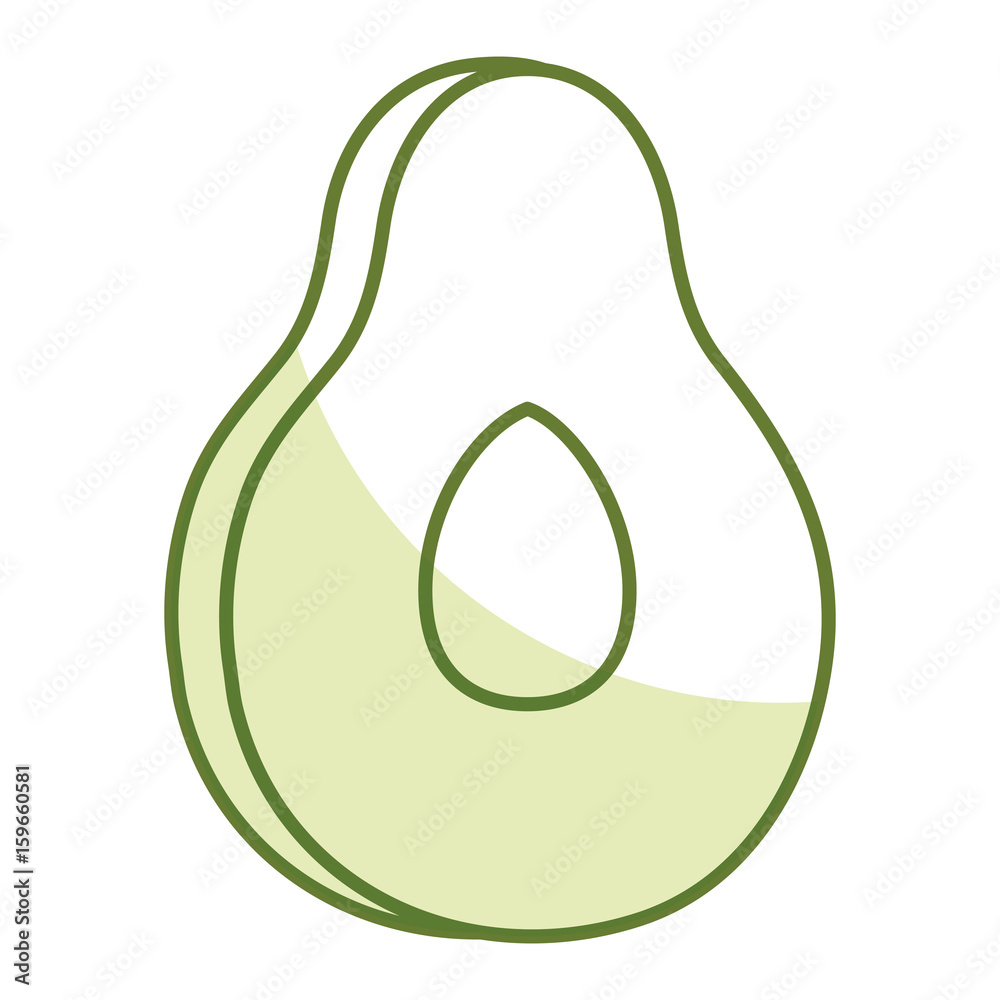 avocado fresh vegetable icon vector illustration design avocado fresh vegetable icon vector illustration design