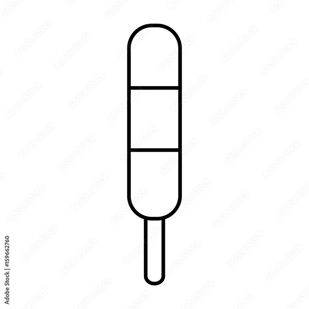 ice cream bar icon over white background vector illustration ice cream bar icon over white background vector illustration