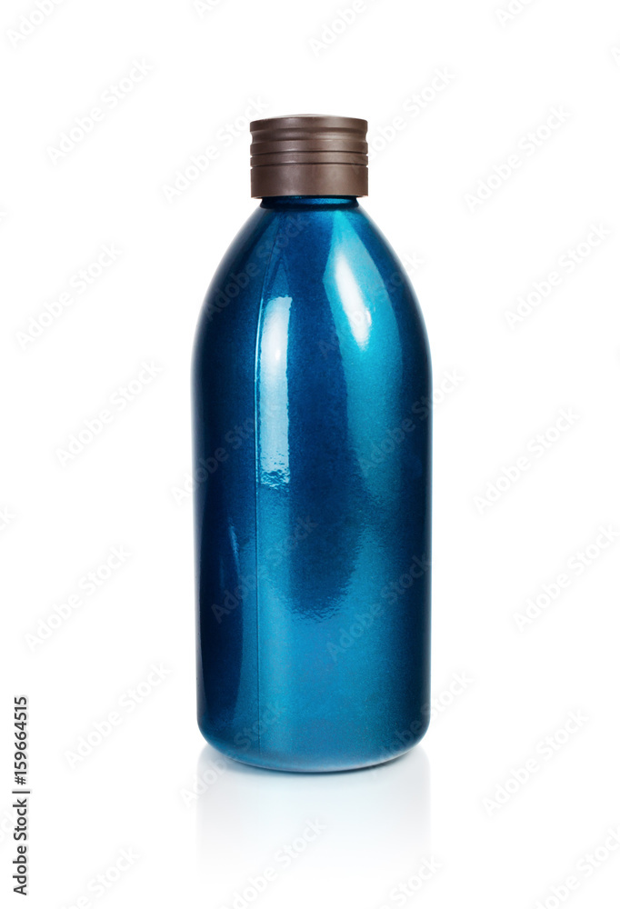 Photo of blank cosmetic bottle on white background. Beauty product package. Isolated with clipping path. Photo of blank cosmetic bottle on white background. Beauty product package. Isolated with clipping path.