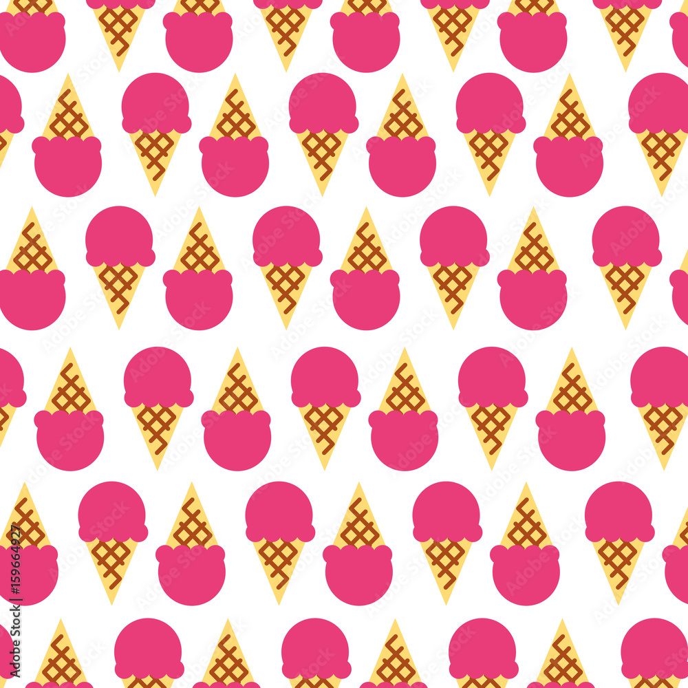 delicious ice cream pattern vector illustration design delicious ice cream pattern vector illustration design