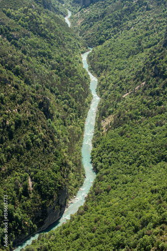 Gorge du Verdon, wilderness Landscape of Provence France